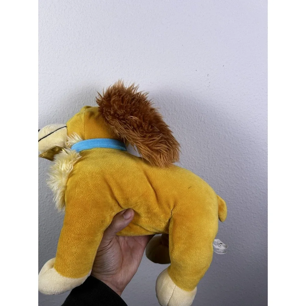 Disney Store Lady and the Tramp Lady Plush Stuffed Animal Dog with Blue Collar